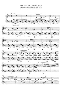 La lugubre gondola - Franz Liszt